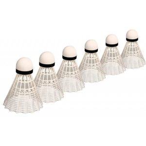 6 stk Badminton Speed Control Nylon Bolde
