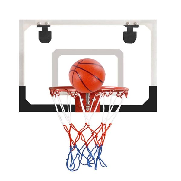 Ballground LUX Mini Basketball Plade med Dunkekurv og Bold
