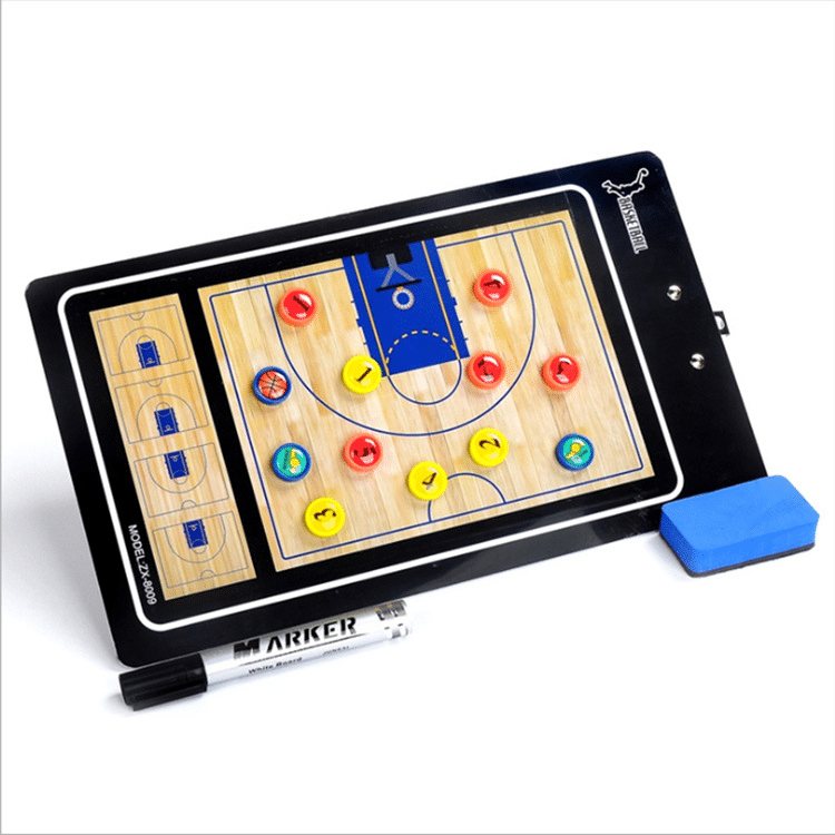 Basketball Vendbar Taktik Tavle Str. 30 X 20 cm ( 2. sortering )