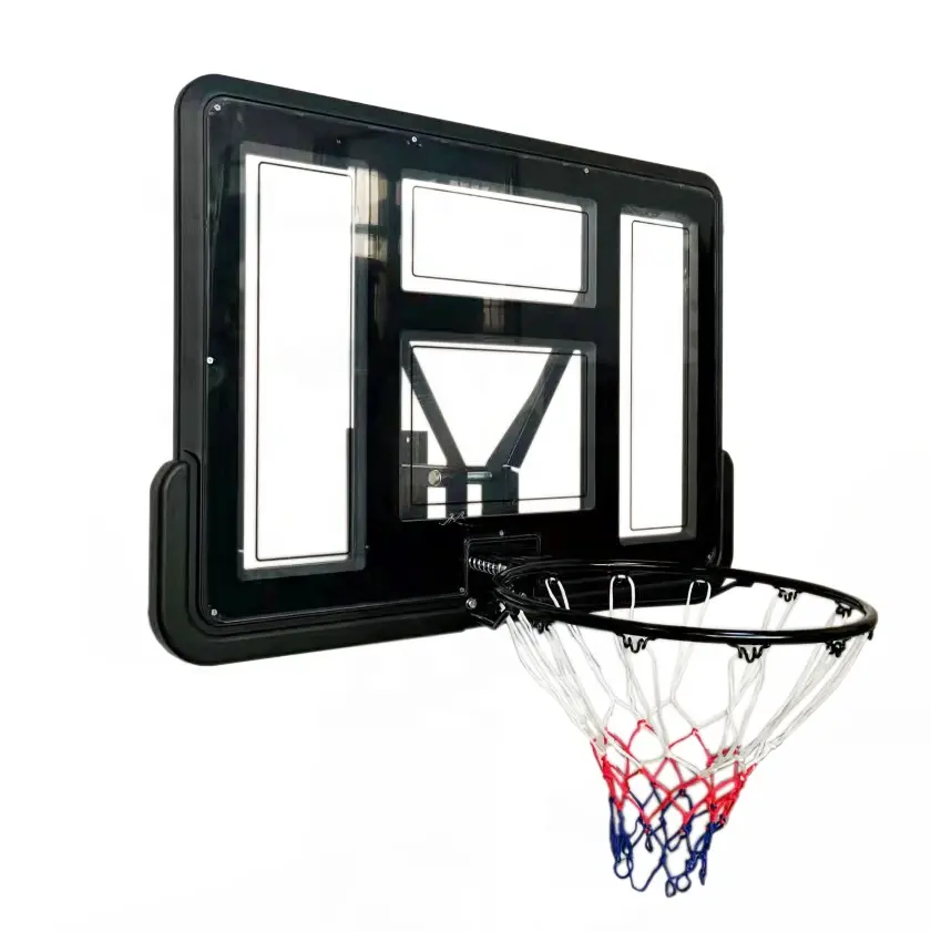 Ballground PRO Hoopz Basketball Plade med Dunkekurv og Udhæng