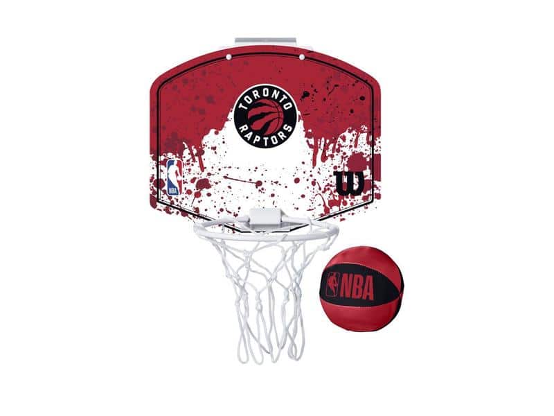 transmission Tænk fremad Stræde Mini Basketkurv - Wilson Mini Basketball Kurv - Toronto Raptors - 199.-
