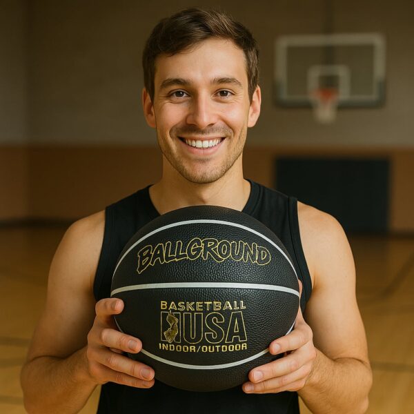 BallGround Basketball Black Hero Edition In/Outdoor str.7 - Billede 2