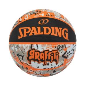 Spalding Basketball Orange Graffiti Outdoor Basketball Str.7