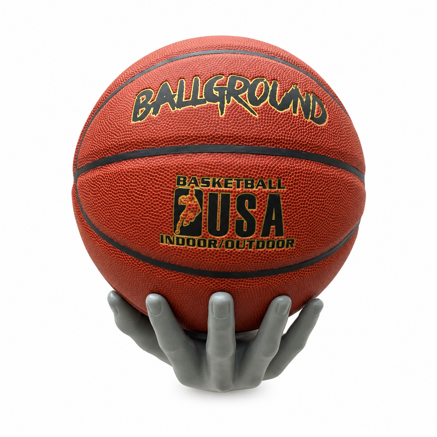 2 stk Boldhånd Basketboldholder i Grå - Billede 4