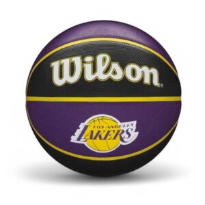 Wilson NBA Tribute Lakers Outdoor Basketball Str.7