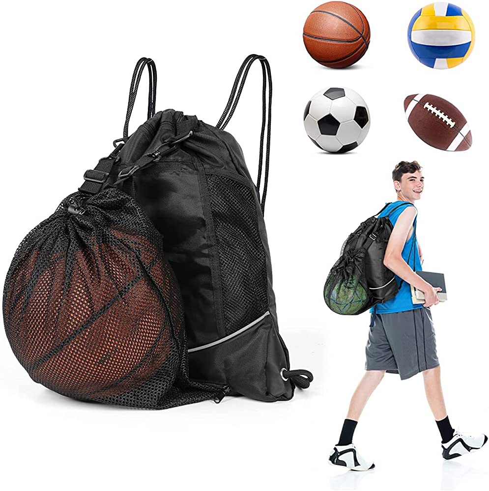 Rygsækken kan rumme noget bærbar elektronik og alle slags småt sportsudstyr, Rygsækken kan også rumme mange andre slags bolde som basketbolde, håndbolde, volleybolde osv.