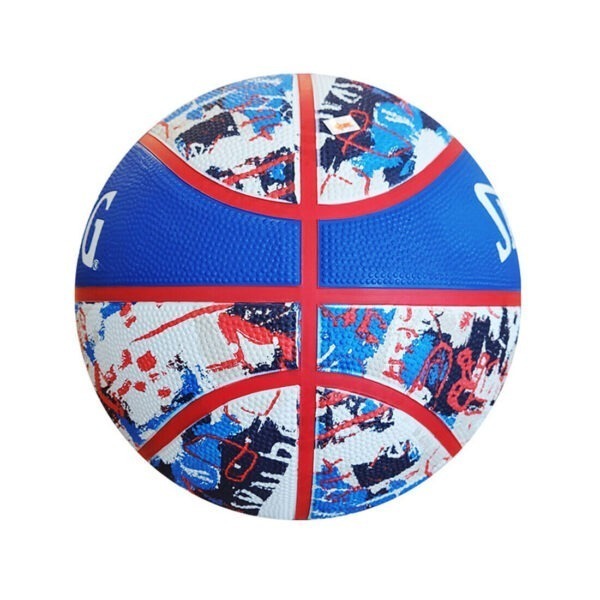 Spalding Blue Red Graffiti Outdoor Basketball Str.7