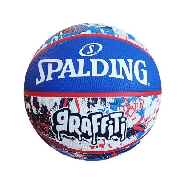 Spalding Blue Red Graffiti Outdoor Basketball Str.7