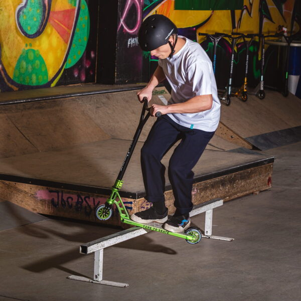 NILS Extreme Trick Løbehjul HS202 GREEN PRO - 110 mm - Image 5