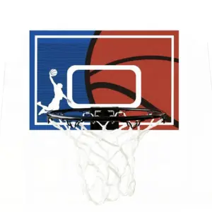 Ballground NBA Mini Basketball Plade med Dunkekurv