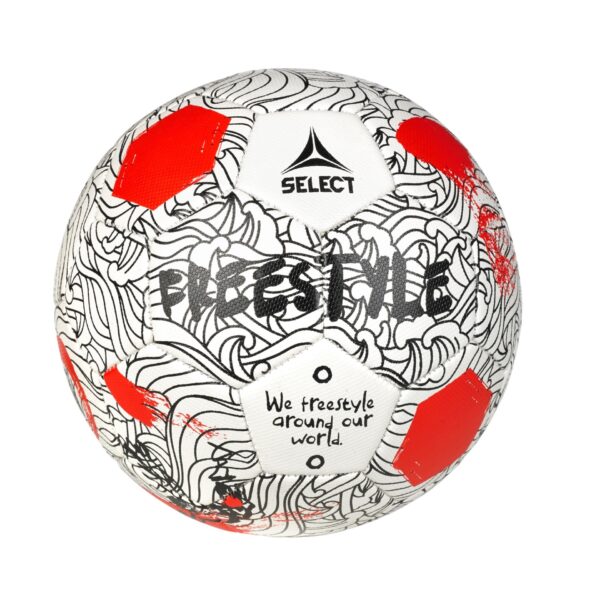 Select V24 FREESTYLE Fodbold Str 4.5 - Hvid