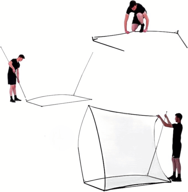 Fodbold Rebounder Sport Kickback 180 x 150 cm - Billede 3