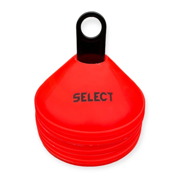 12 stk Select kina toppe med holder - Orange