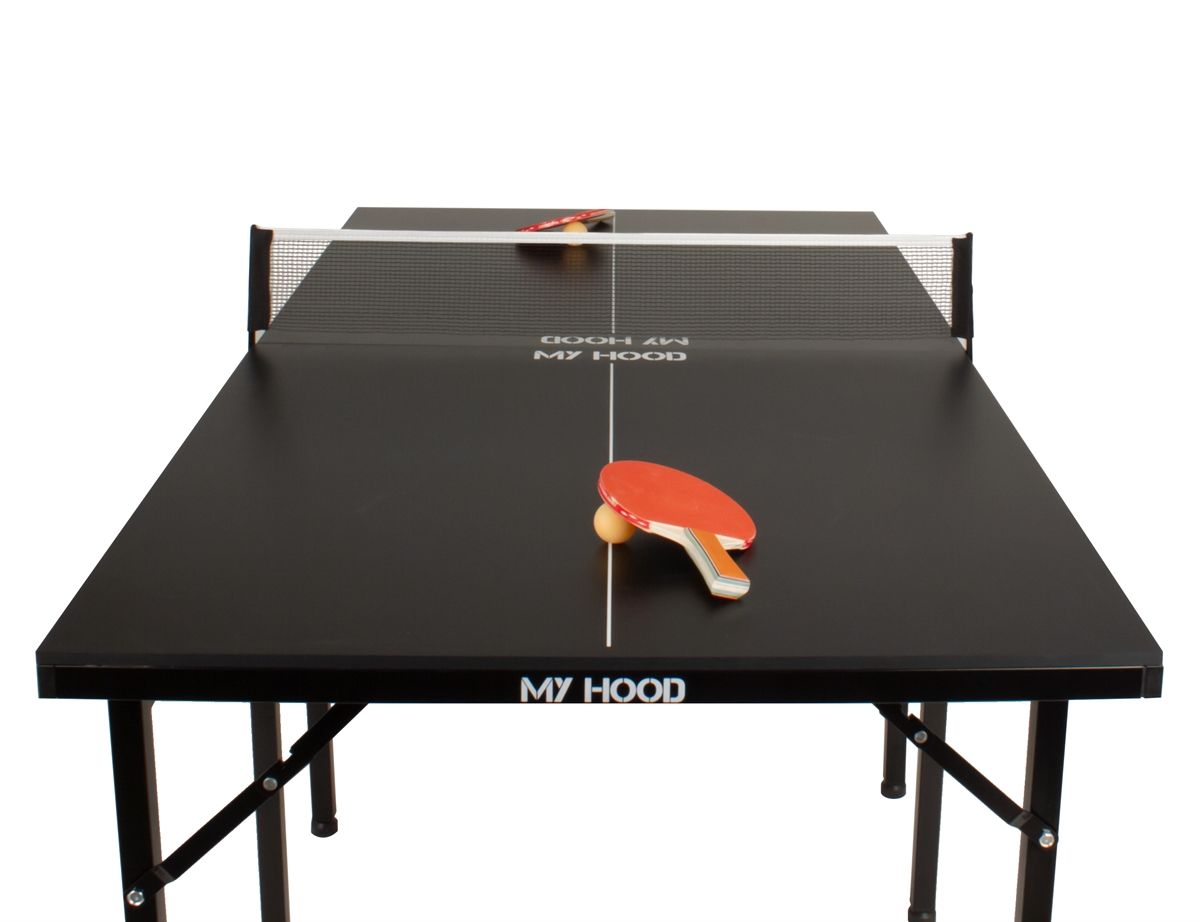 Bordtennisbord HOME 182 x 91 cm - Sort