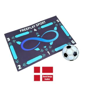 Freeplay Sport Fodbold DRILL FLOW Træningsmåtte - Blå
