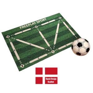 Freeplay Sport Fodbold DRILL FLOW Træningsmåtte - Hvid