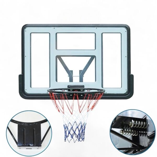 Ballground PRO Hoopz Basketball Plade med Dunkekurv og Udhæng - Image 2