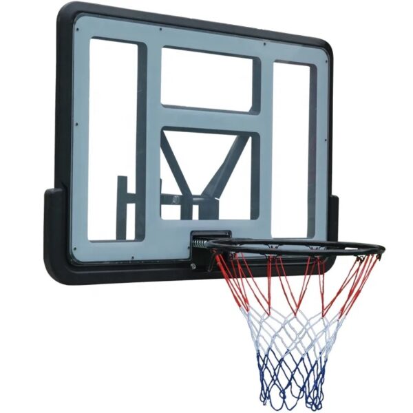 Ballground PRO Hoopz Basketball Plade med Dunkekurv og Udhæng