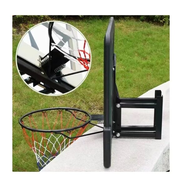 Ballground PRO Hoopz Basketball Plade med Dunkekurv og Udhæng - Image 7