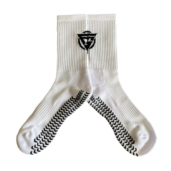 3 Par Freeplay Grip Socks Strømper LIGA V24 i Hvid - Str. 39-45 - Image 5