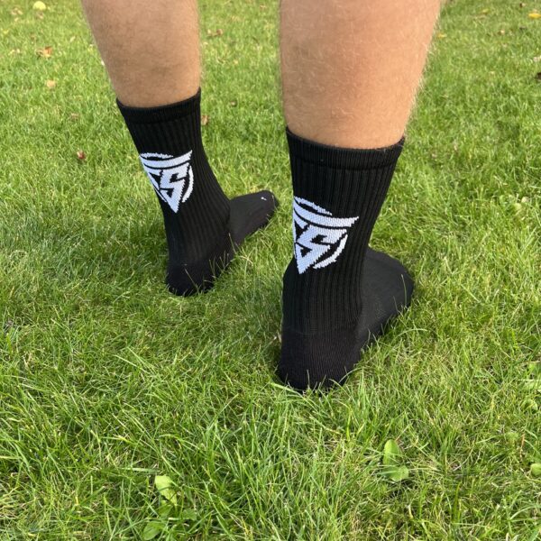 1 Par Freeplay Grip Socks Strømper LIGA V24 i Sort - Str. 39-45 - Image 6