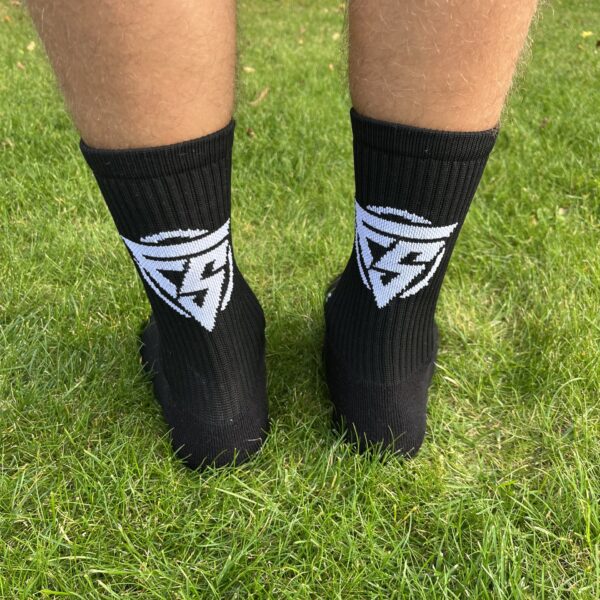 1 Par Freeplay Grip Socks Strømper LIGA V24 i Sort - Str. 39-45 - Image 8