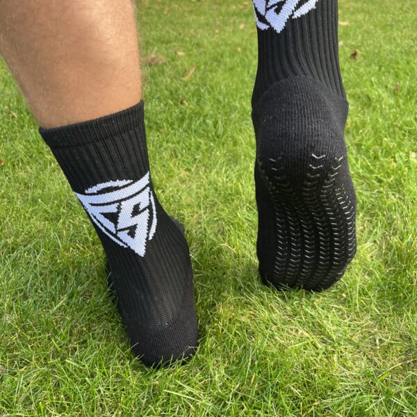 1 Par Freeplay Grip Socks Strømper LIGA V24 i Sort - Str. 39-45 - Image 9