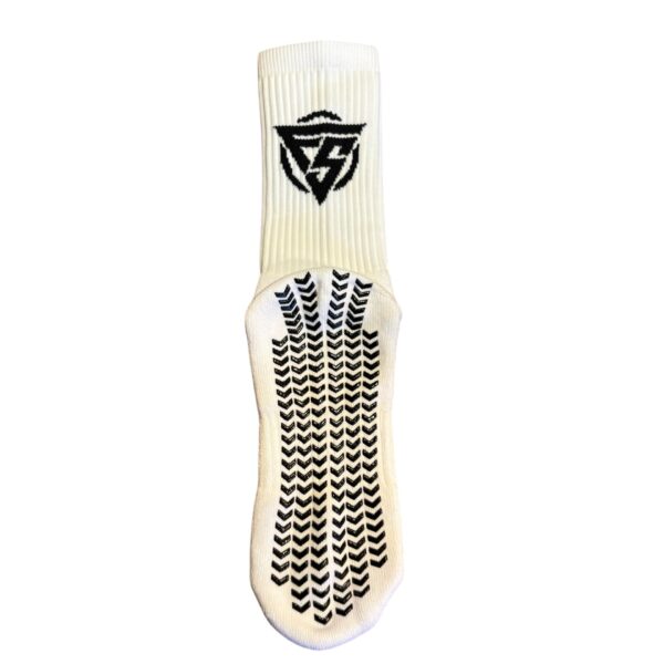 3 Par Freeplay Grip Socks Strømper LIGA V24 i Hvid - Str. 39-45 - Image 2