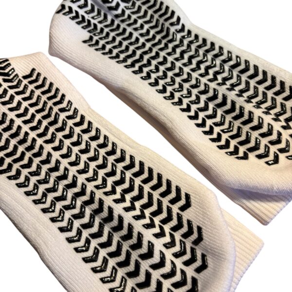 3 Par Freeplay Grip Socks Strømper LIGA V24 i Hvid - Str. 39-45 - Image 6