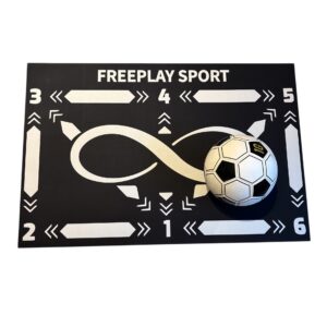Freeplay Sport Fodbold DRILL FLOW Træningsmåtte - Sort