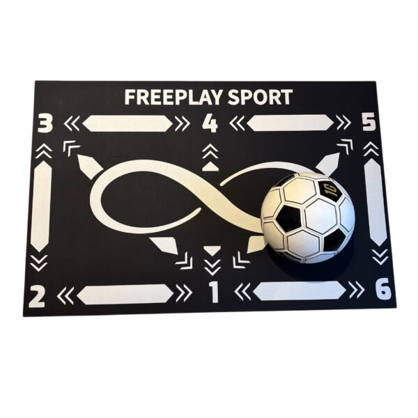 Freeplay Sport Fodbold DRILL FLOW Træningsmåtte - Sort