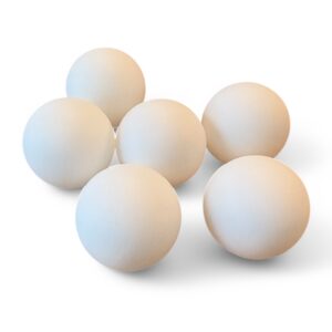 Bordtennisbolde 6 stk Pakke i Hvid - Avento 40mm