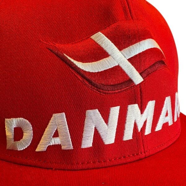 BIG BOSS CAP Danmark - Hvid-Rød - Image 7
