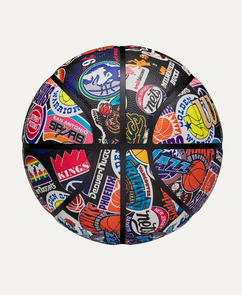 Wilson NBA All Team Retro In/Outdoor Basketball Str.7 - Billede 3