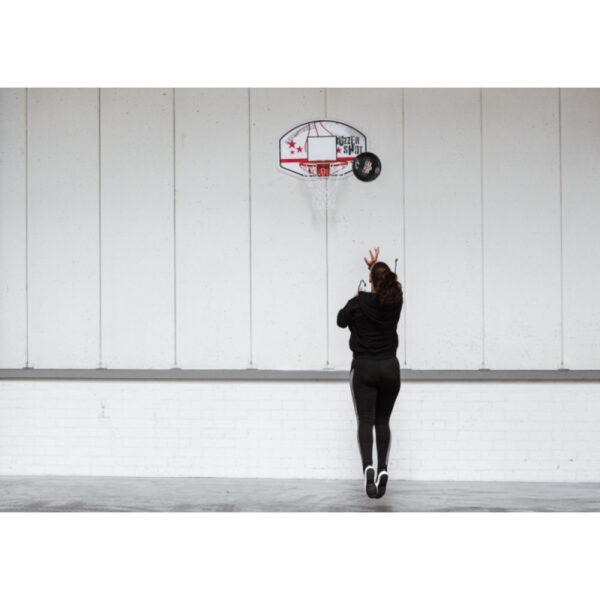 Basketballplade Junior med kurv og Net - Buzzer Shot - Image 2