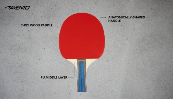 1 stk Bordtennisbat Avento Match Time - Billede 4