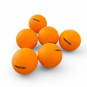Bordtennisbolde 6 stk Pakke i Orange - Avento 40mm