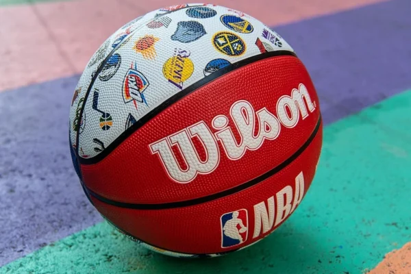 Wilson NBA All Team Outdoor Basketball Str.7 - Image 2