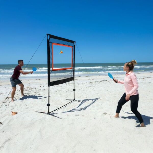 1 stk Funminton net med 2 bat og bolde - Image 5