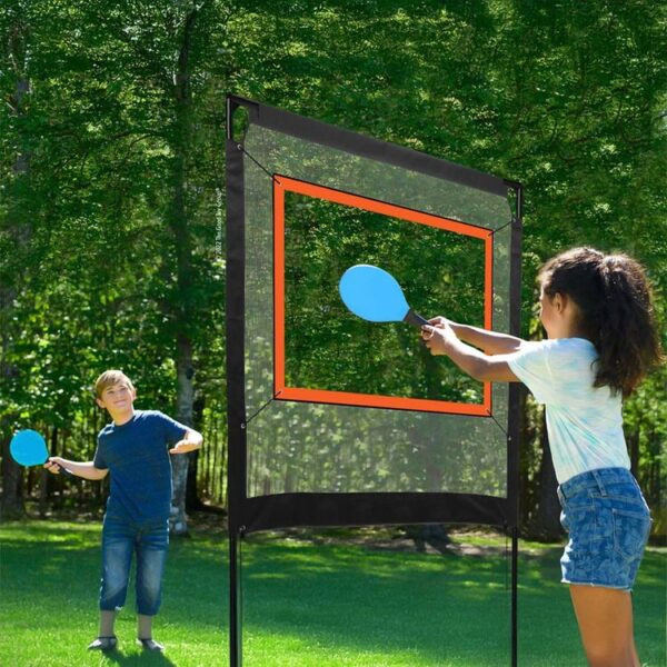 1 stk Funminton net med 2 bat og bolde - Image 4