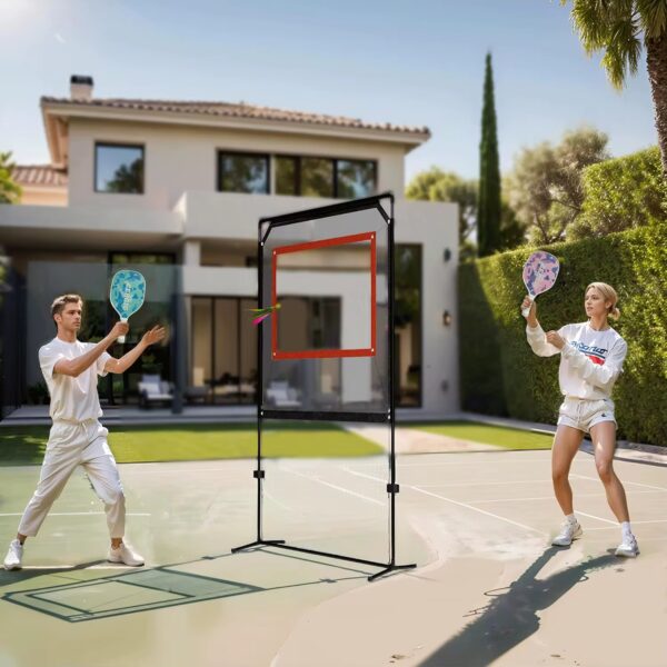 1 stk Funminton net med 2 bat og bolde - Image 2