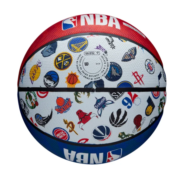 Wilson NBA All Team Outdoor Basketball Str.7 - Image 5