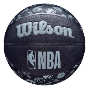 Wilson NBA All Matte Black In/Outdoor Basketball Str.7
