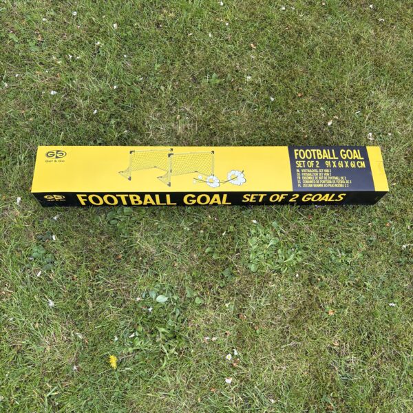 2 stk Junior Fodboldmål GO PLAY 91 x 61 cm - Image 13