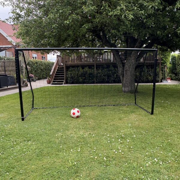 Fodboldmål Freeplay Talento 300 x 150 cm - Galvaniseret Sort Stål - Billede 3