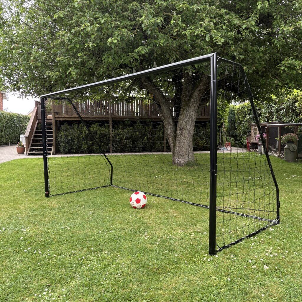 Fodboldmål Freeplay Talento 300 x 150 cm - Galvaniseret Sort Stål