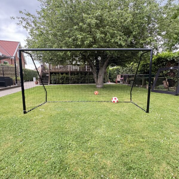 Fodboldmål Freeplay Talento 300 x 150 cm - Galvaniseret Sort Stål - Billede 4