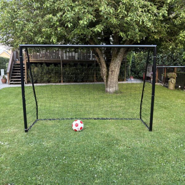 Fodboldmål Freeplay Talento 240 x 160 cm - Galvaniseret Sort Stål - Billede 2