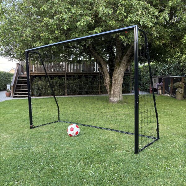 Fodboldmål Freeplay Talento 240 x 160 cm - Galvaniseret Sort Stål - Billede 5