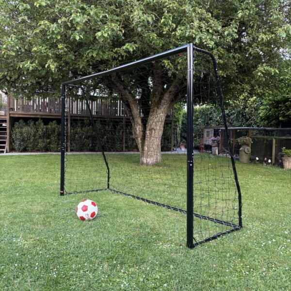 Fodboldmål Freeplay Talento 240 x 160 cm - Galvaniseret Sort Stål - Billede 8